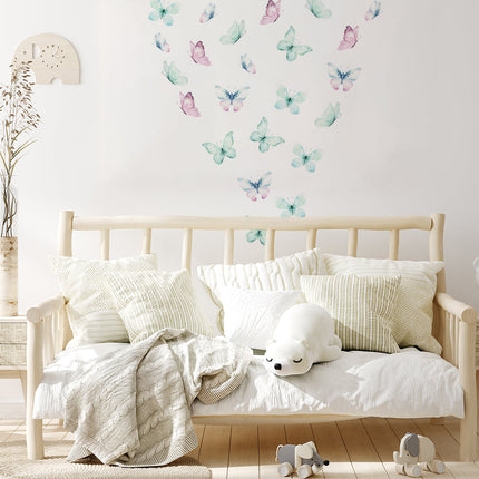 Butterfly wall decals