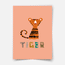 Safari animals - Tiger Fine Art Print