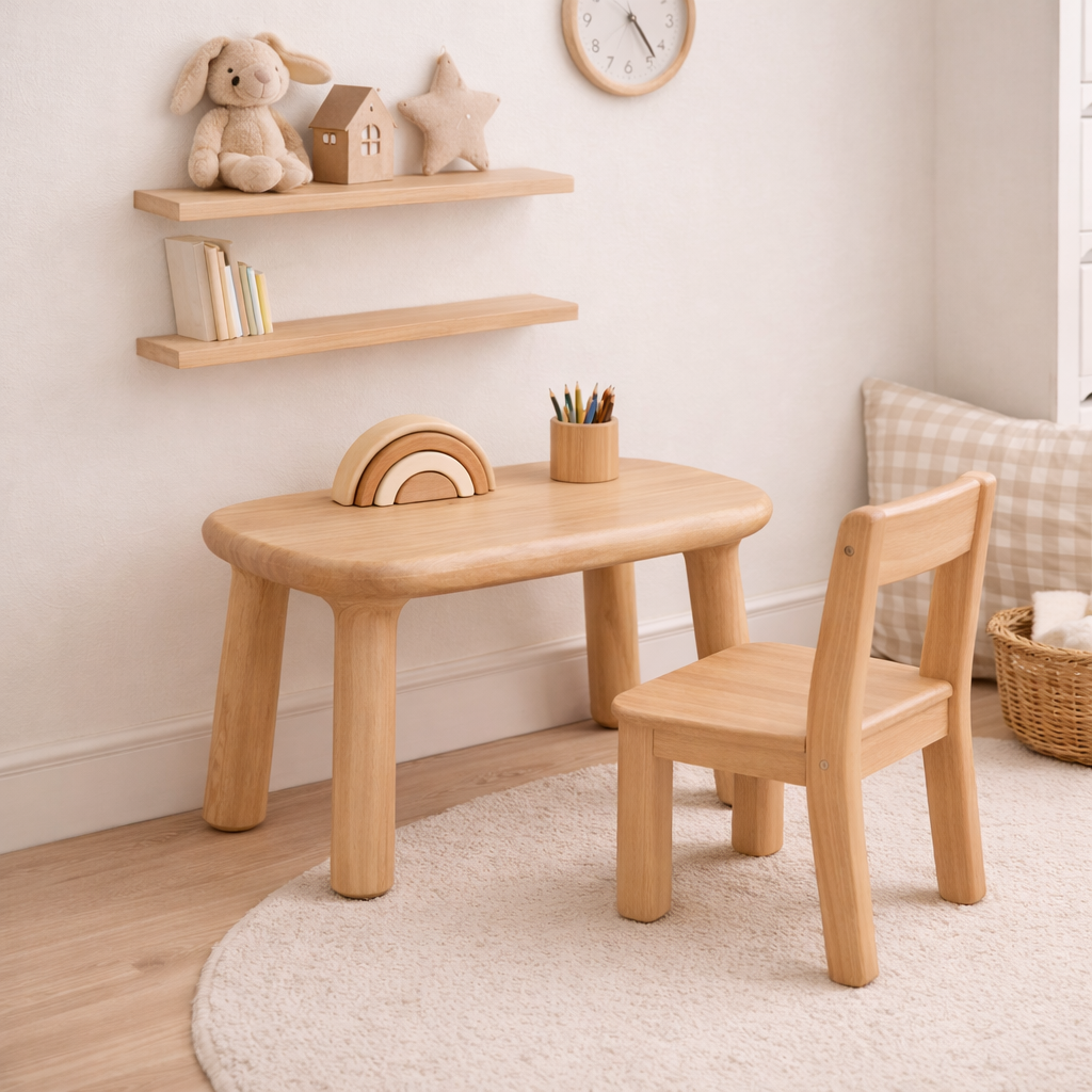 Classic Wooden Kids Chair