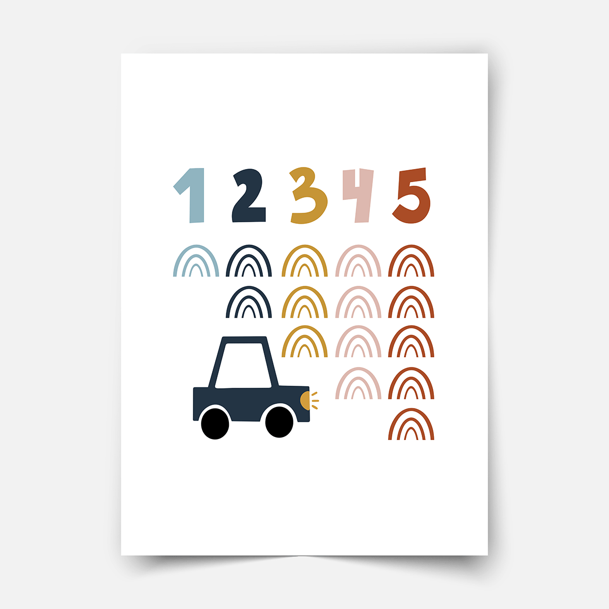 Count the rainbows Fine Art Print