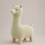 Alpaca Pouf in Lamb Wool