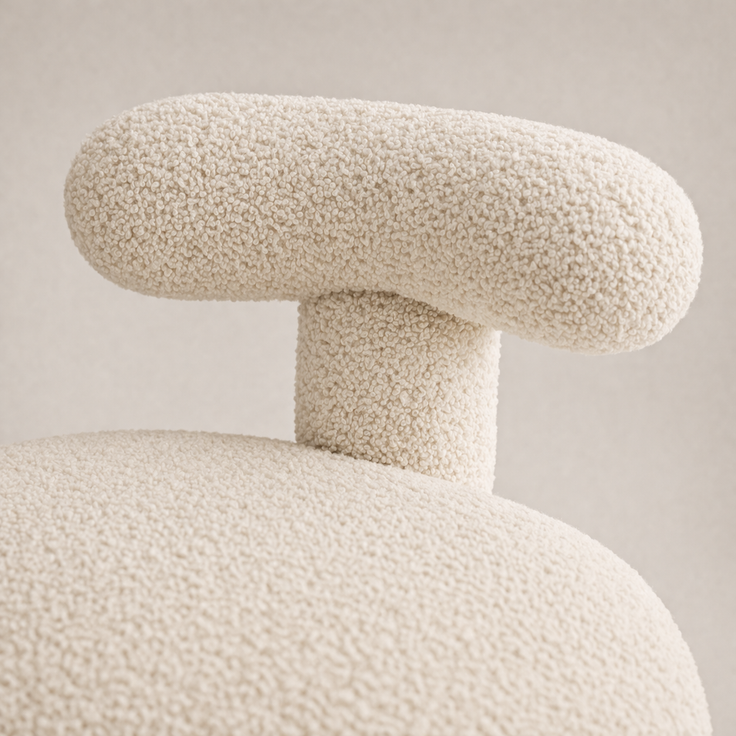 Children’s Pouf in Soft Lamb Wool