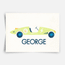 Classic race cars - Personalised Fine Art Print