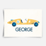 Classic race cars - Personalised Fine Art Print
