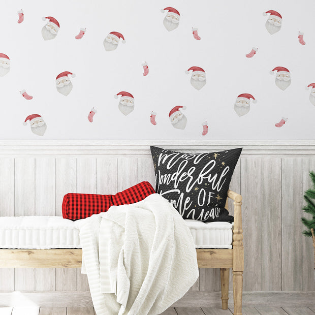 Christmas Santas stickers