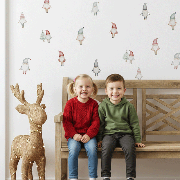 Christmas Gnomes stickers