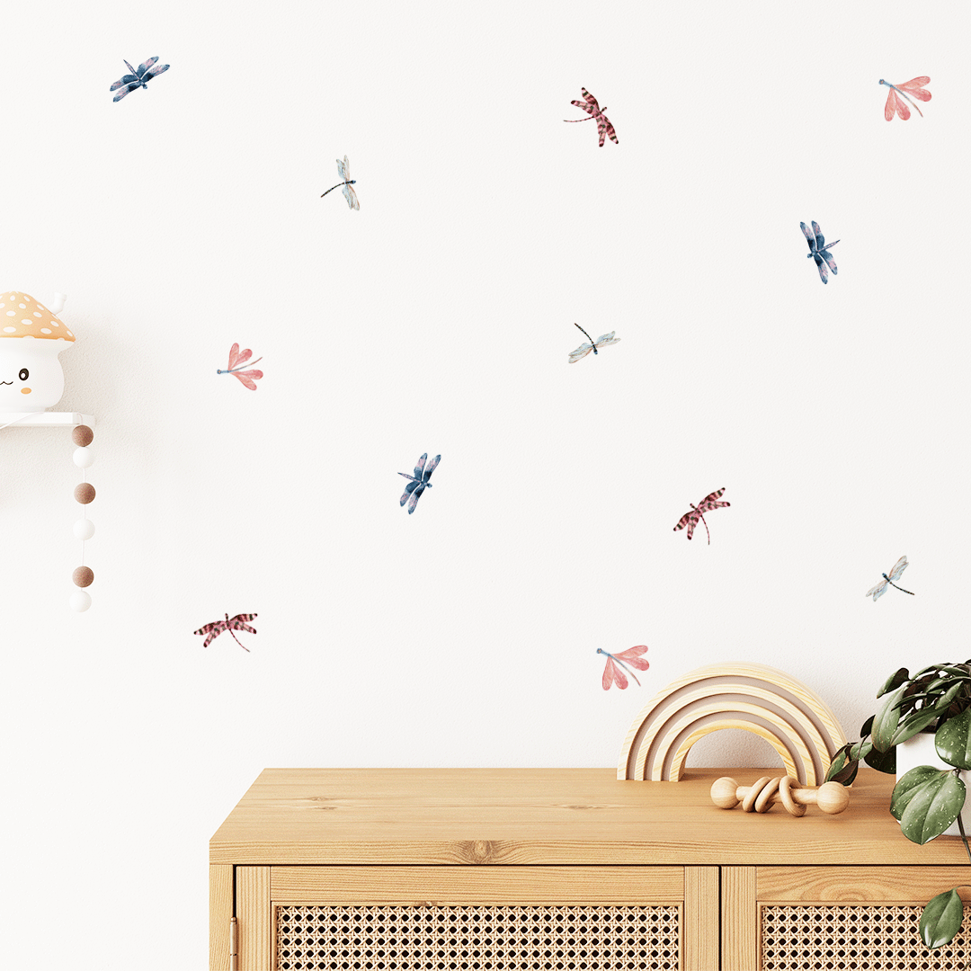 Dragonflies wall stickers