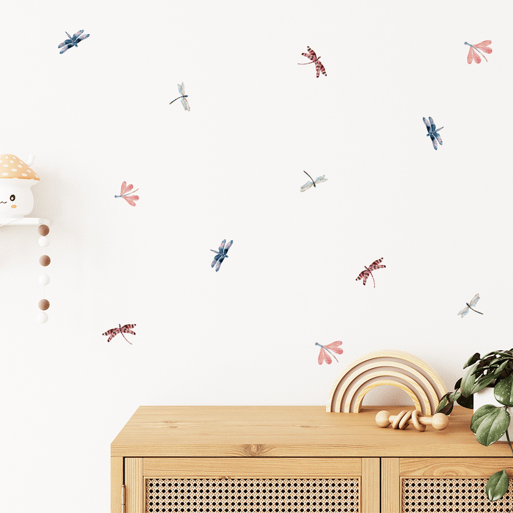 Dragonflies wall stickers