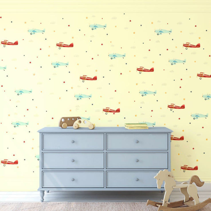 Airplane wall stickers