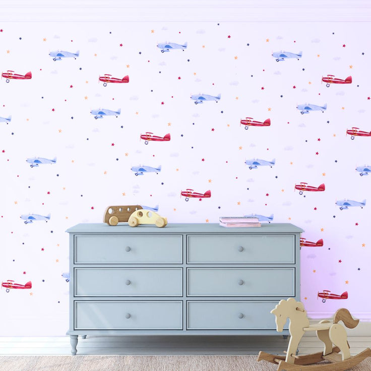 Airplane wall stickers