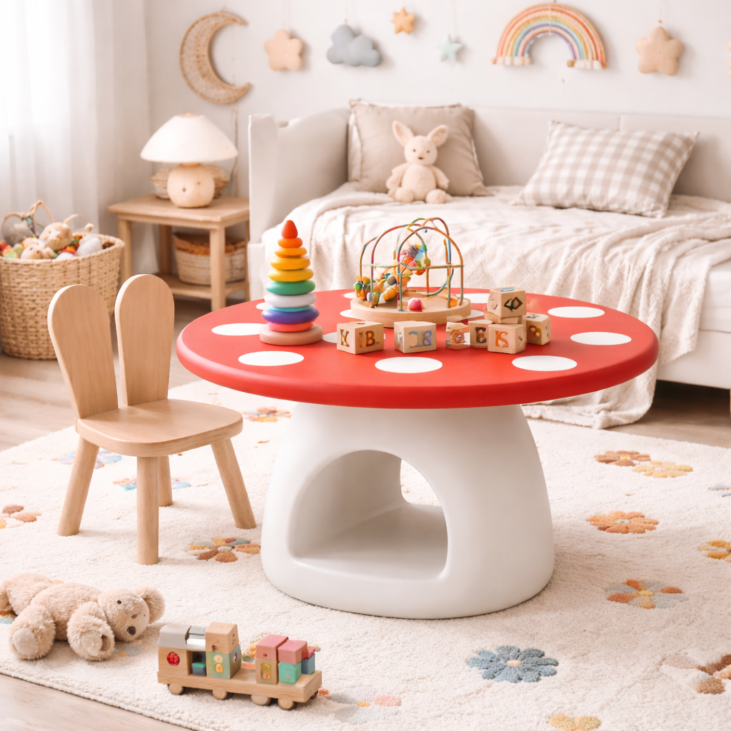 Mushroom Kids Table