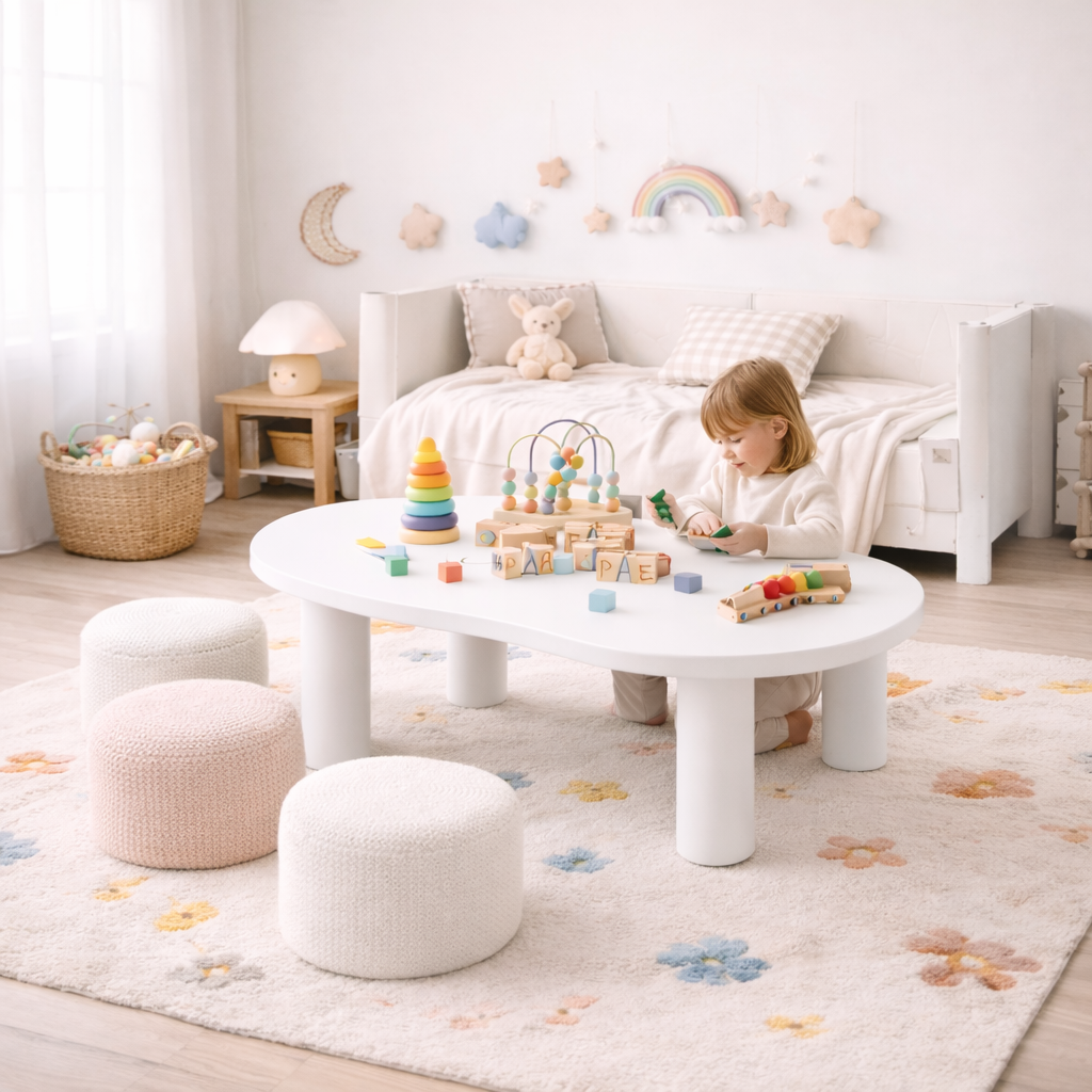 Organic Shape Kids Table