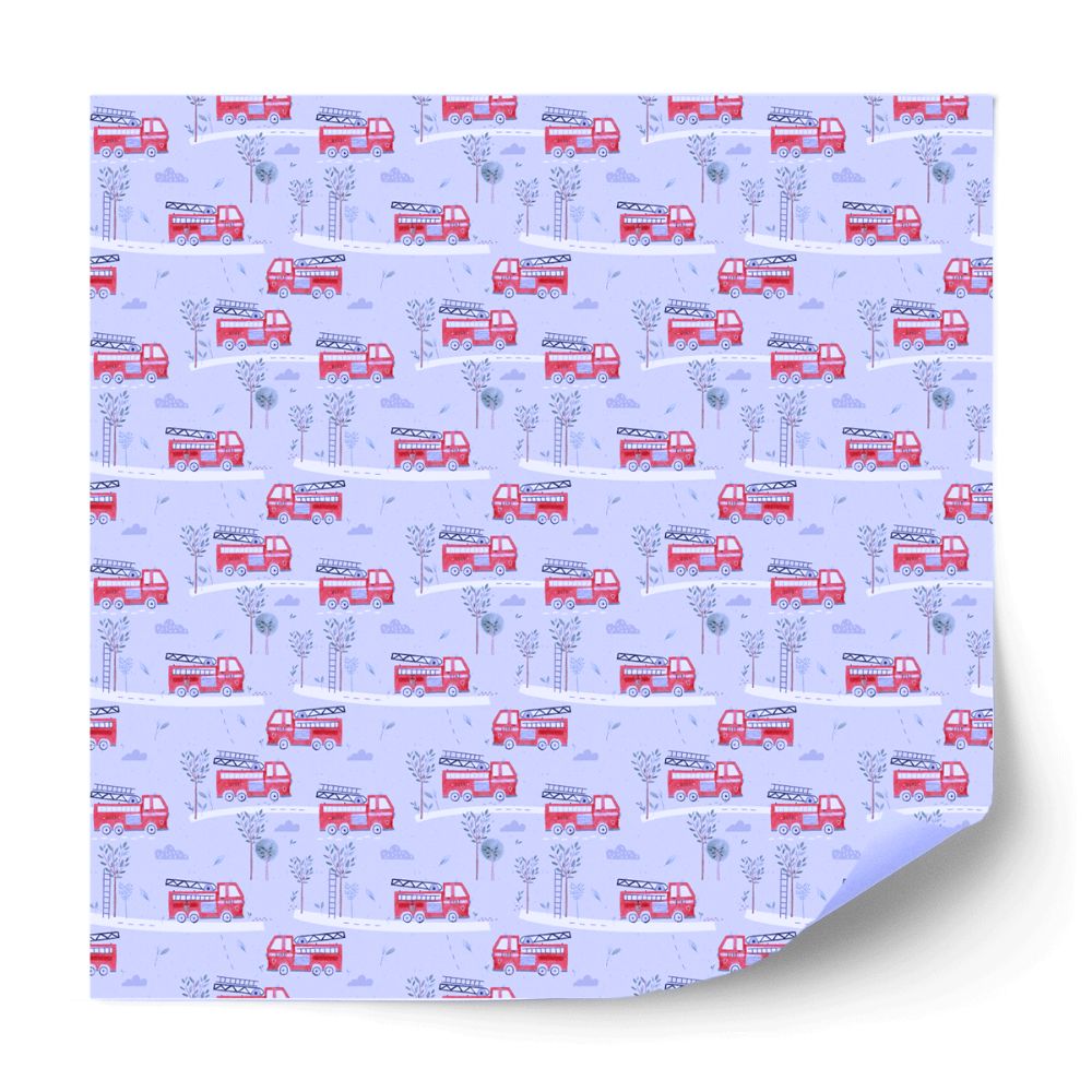 Furniture wrap - Firetruck Fun