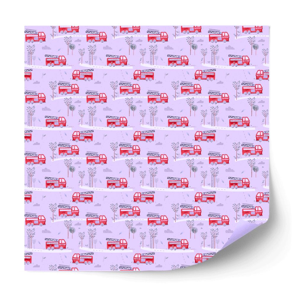 Furniture wrap - Firetruck Fun