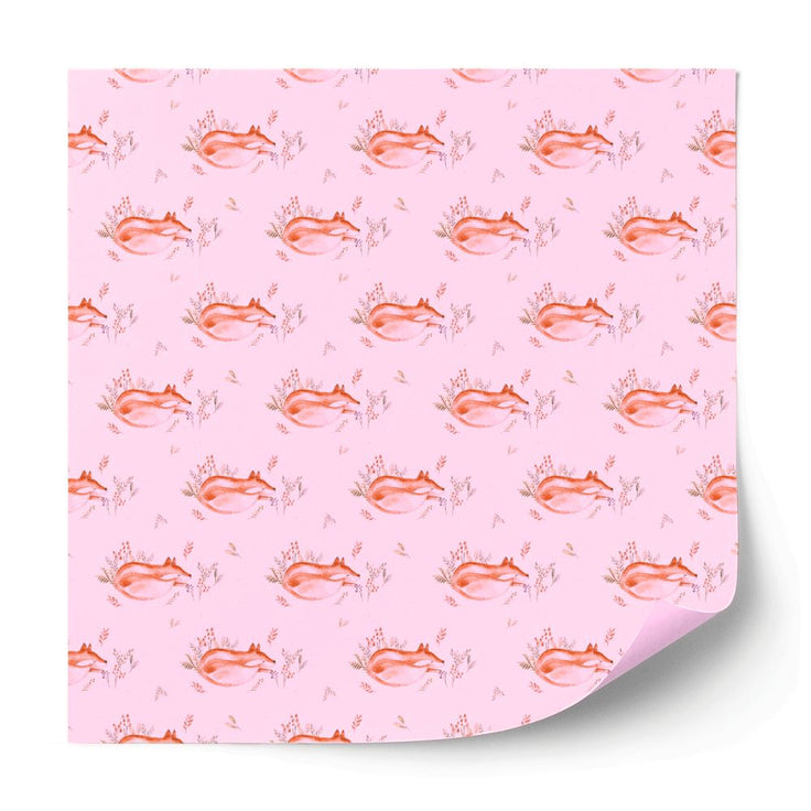 Furniture wrap - Sleepy fox