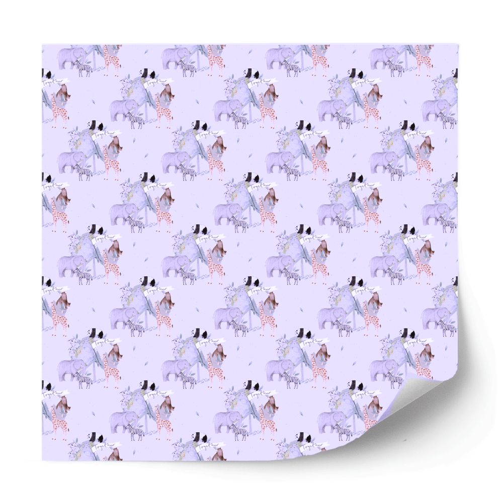 Furniture wrap - Animals of Peace