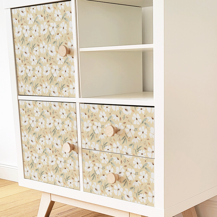 Furniture wrap - Spring flowers