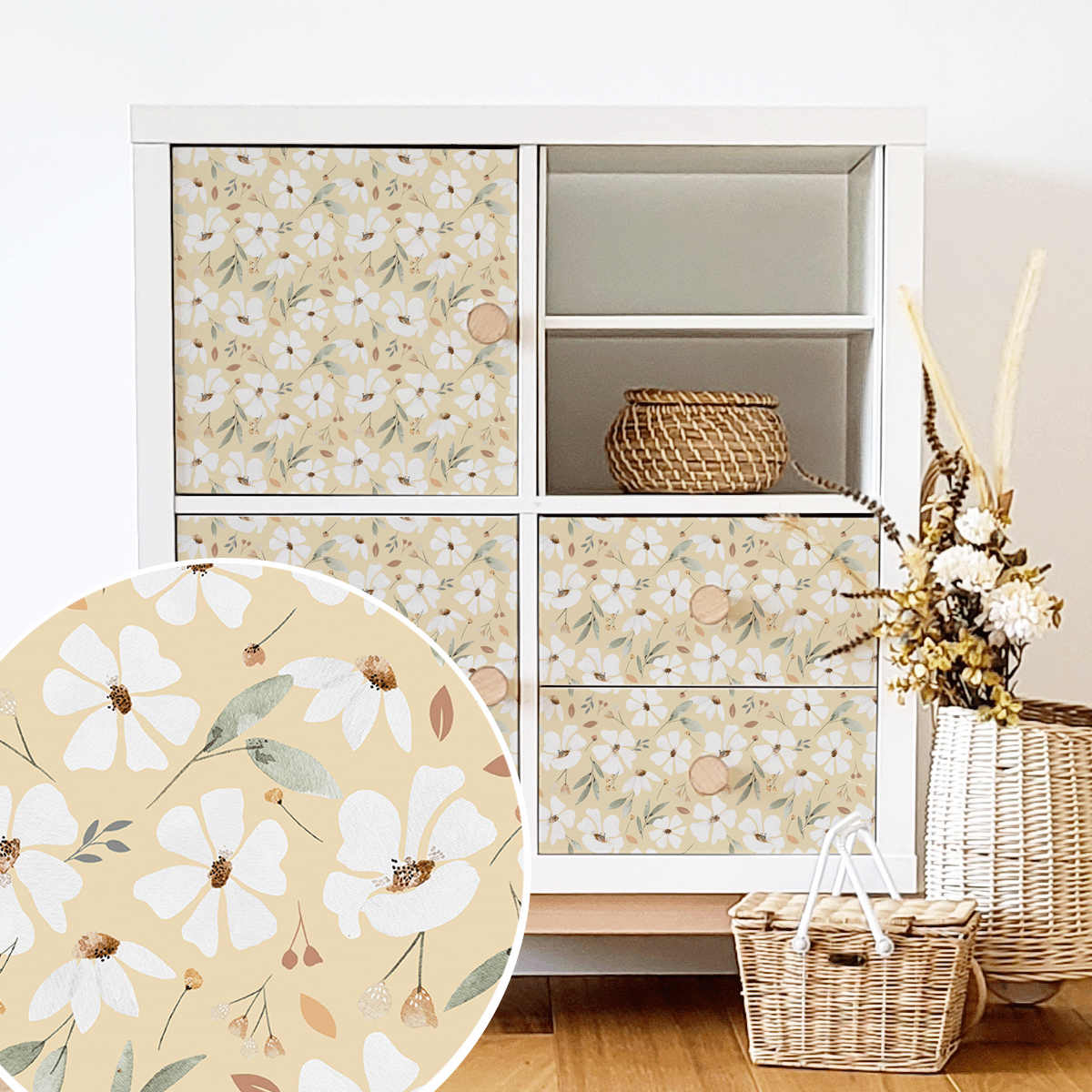 Furniture wrap - Spring flowers