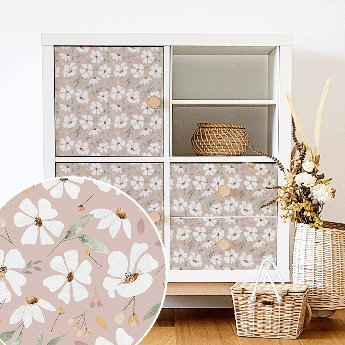 Furniture wrap - Spring flowers
