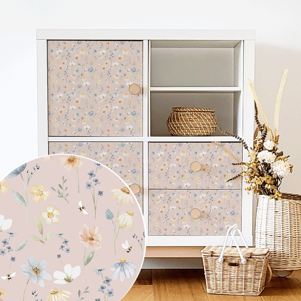 Furniture wrap - Wild Flowers