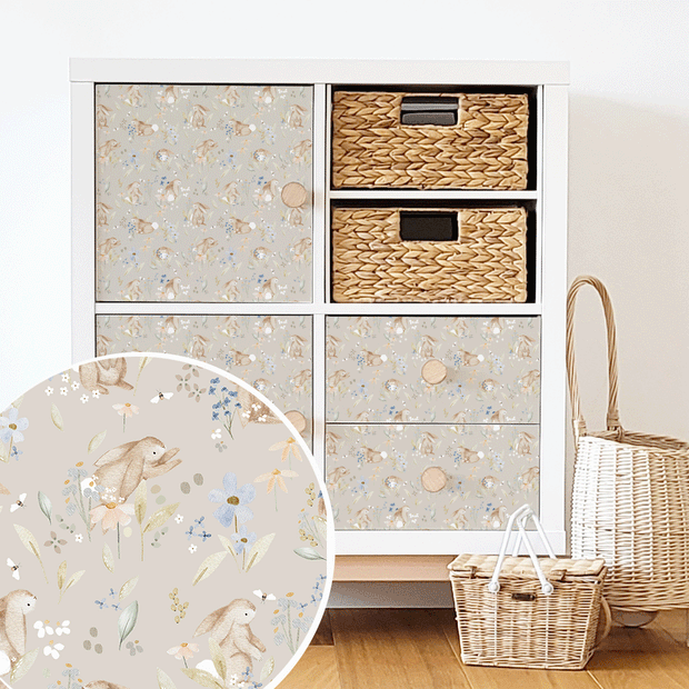 Furniture wrap - Bunny Blossoms
