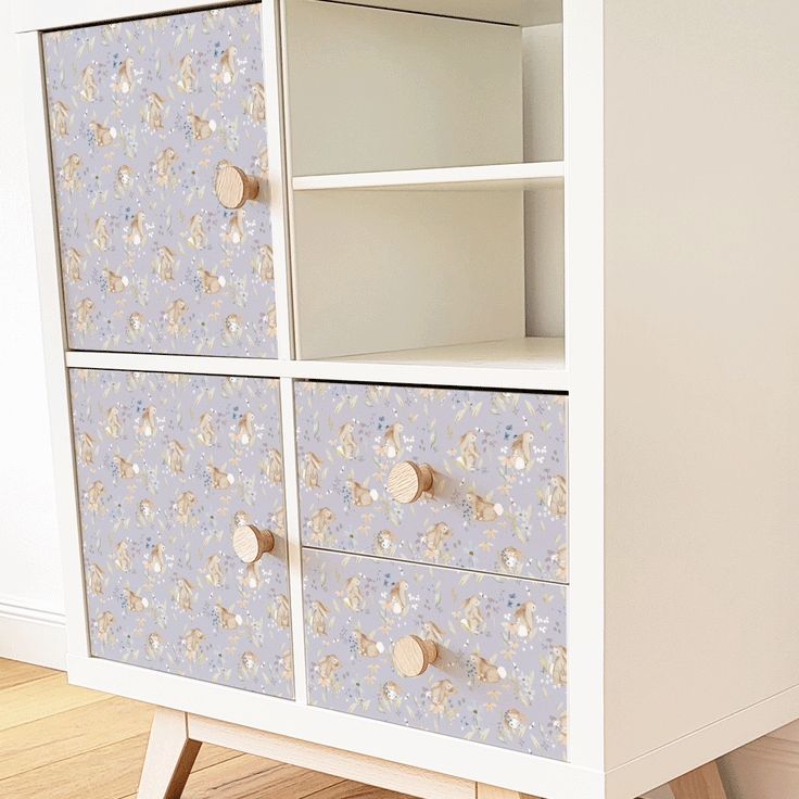 Furniture wrap - Bunny Blossoms