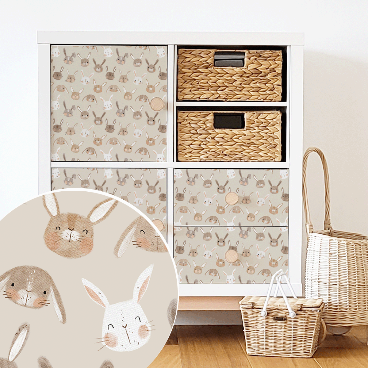Furniture wrap - Bunny Love