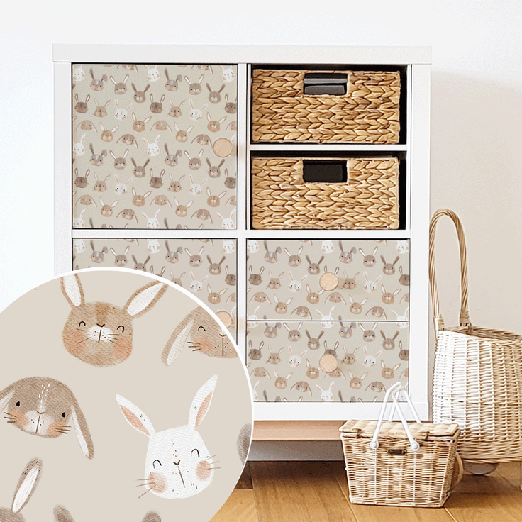 Furniture wrap - Bunny Love