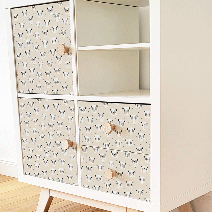 Furniture wrap - Little Animals