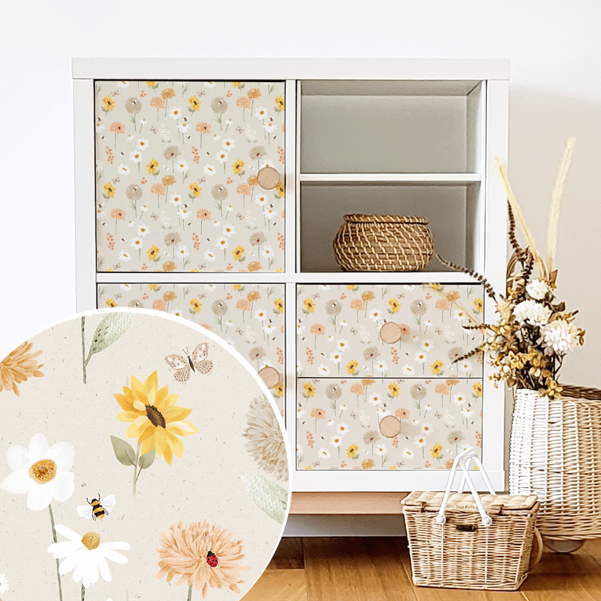 Furniture wrap - Flower Field