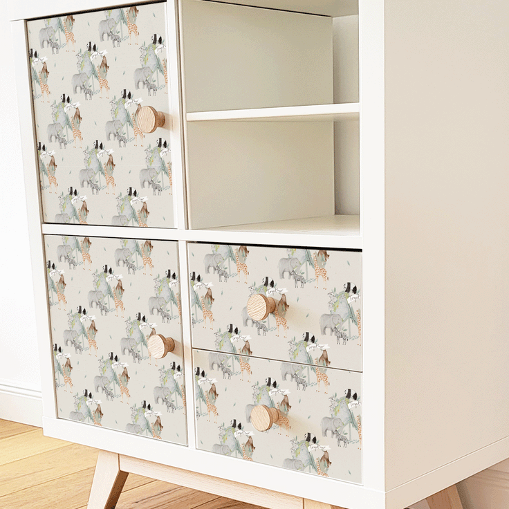Furniture wrap - Animals of Peace