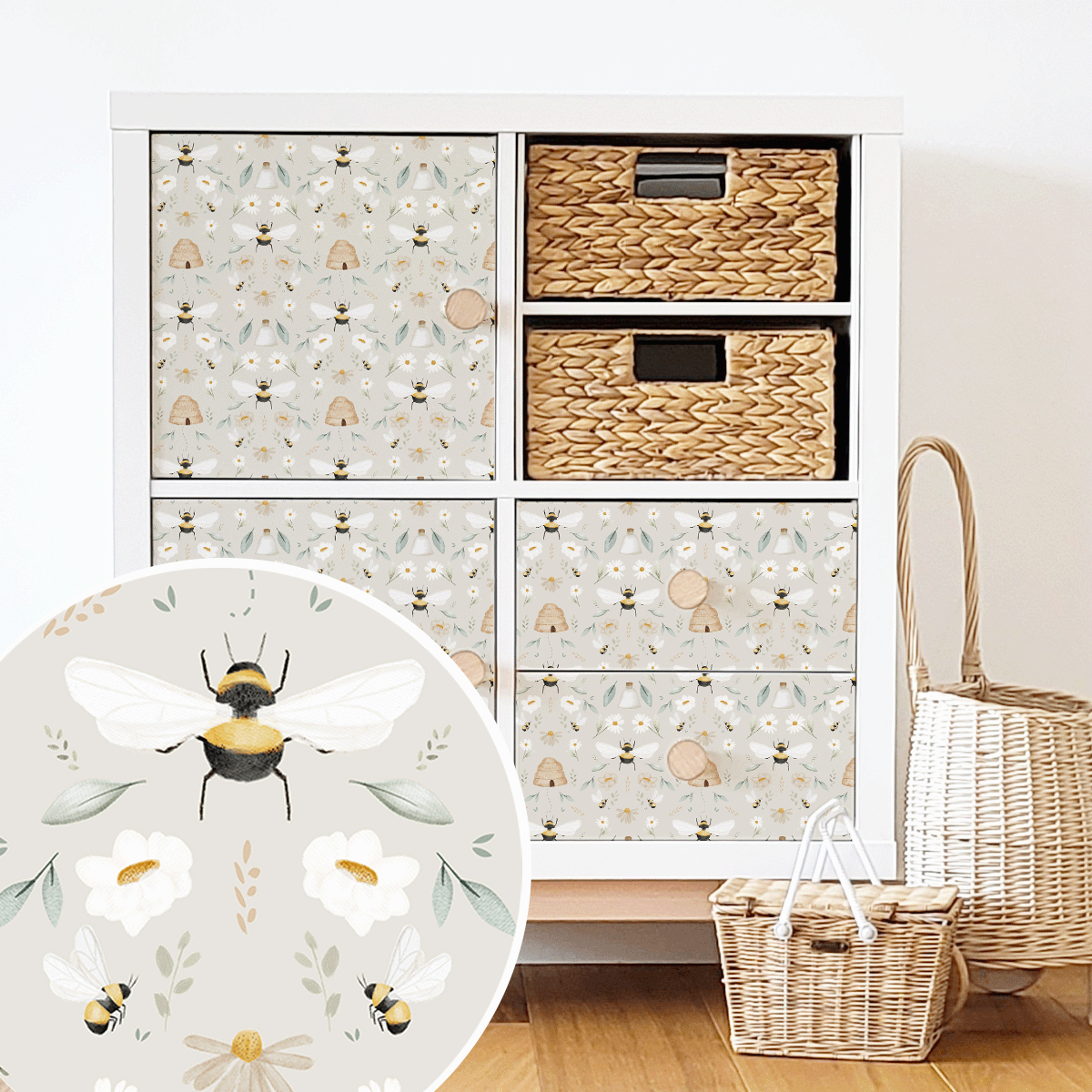 Furniture wrap - Bee Garden