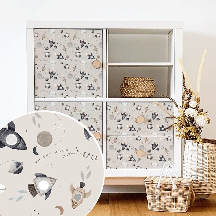 Furniture wrap - Moon Voyage