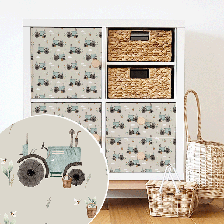 Furniture wrap - Tractor Time
