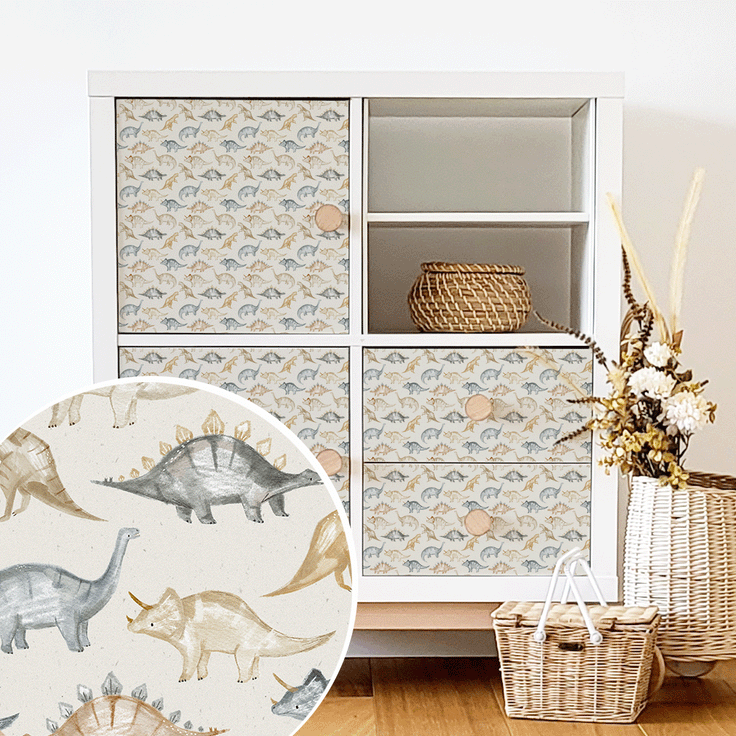 Furniture wrap - Dinosaurs