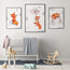 Little fox with balloon Fine Art Print
