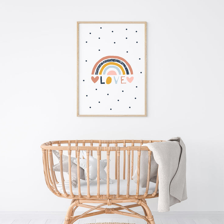 Love rainbow - Fine Art Print