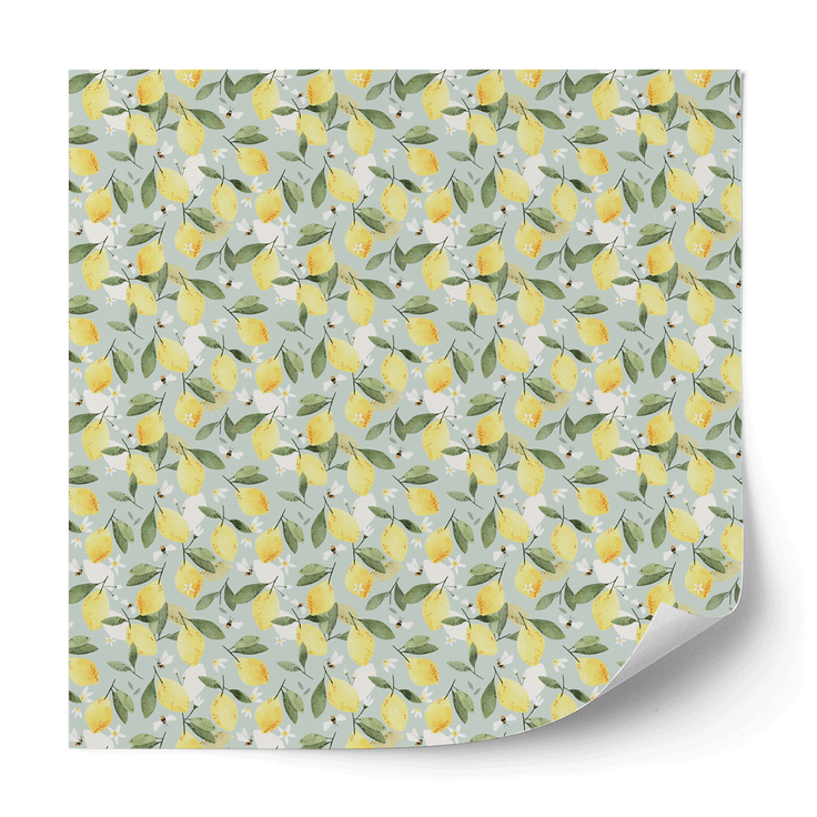 Furniture wrap - Lemons with bees
