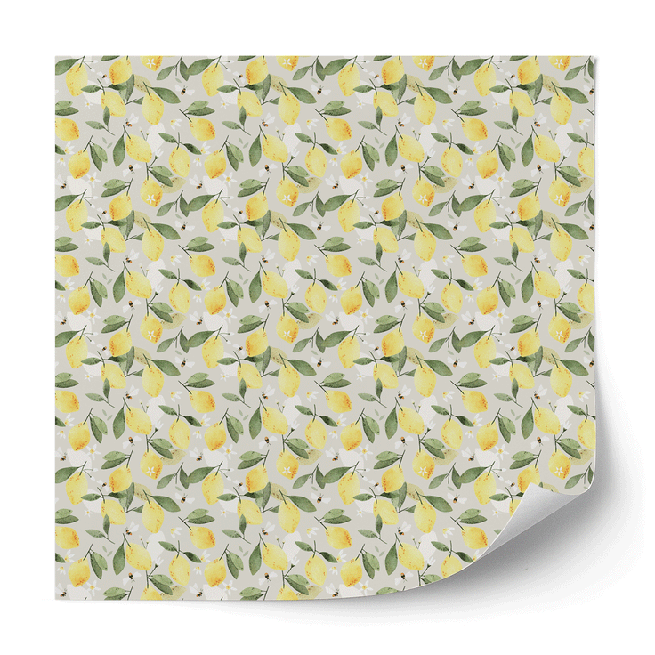 Furniture wrap - Lemons with bees