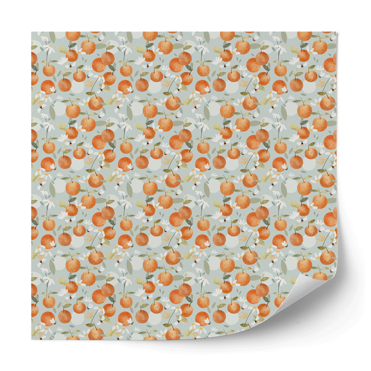 Furniture wrap - Oranges with bees