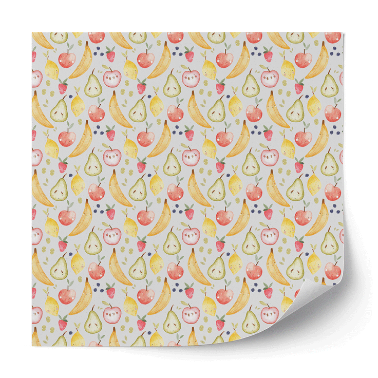 Furniture wrap - Cute Train & Nature