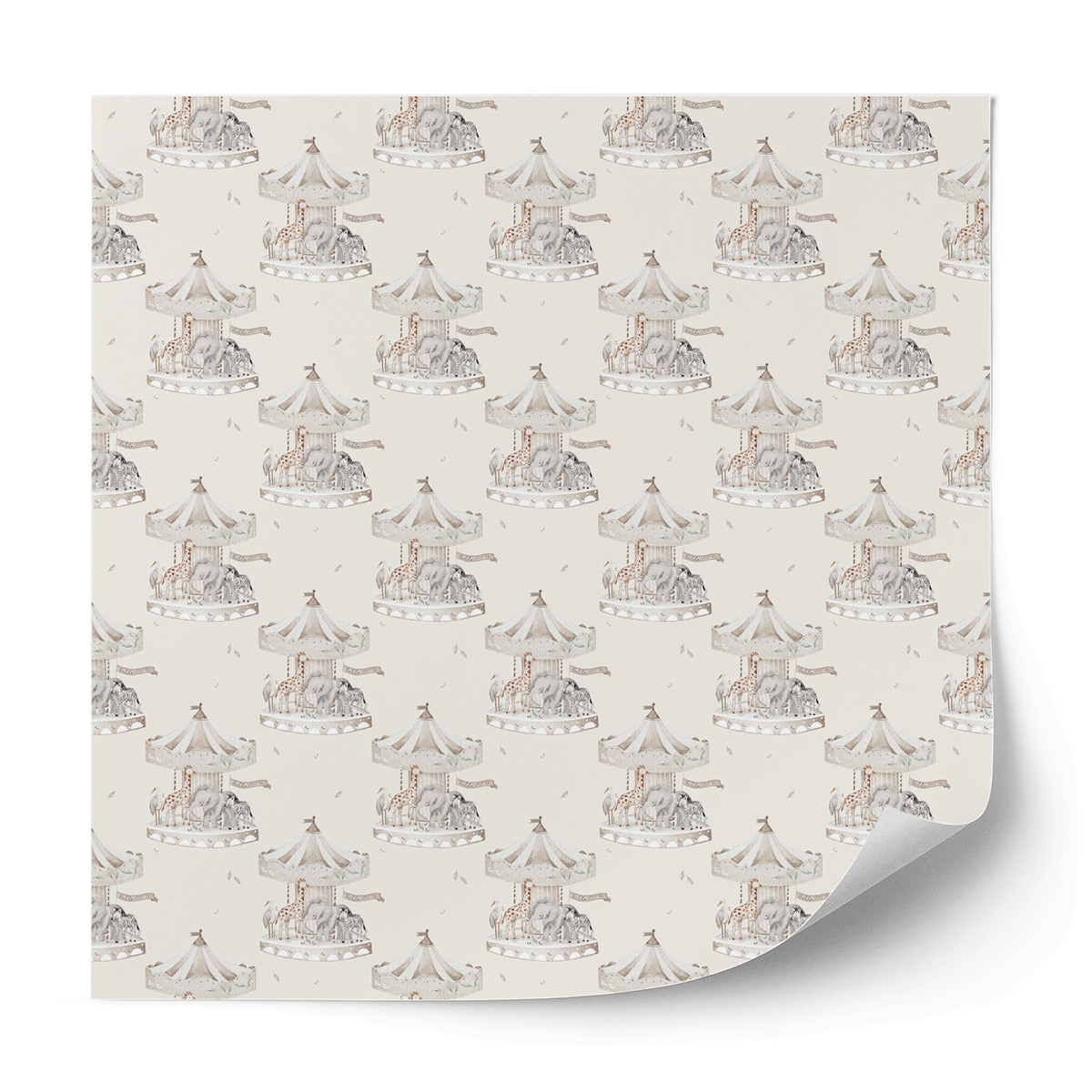 Furniture wrap - Animal carousel