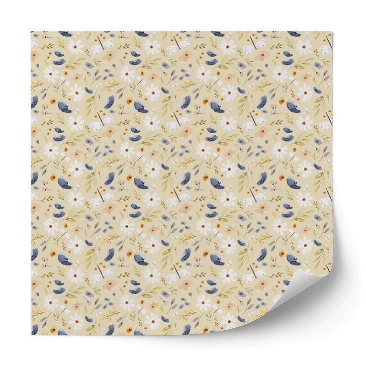 Furniture wrap - Meadow flowers