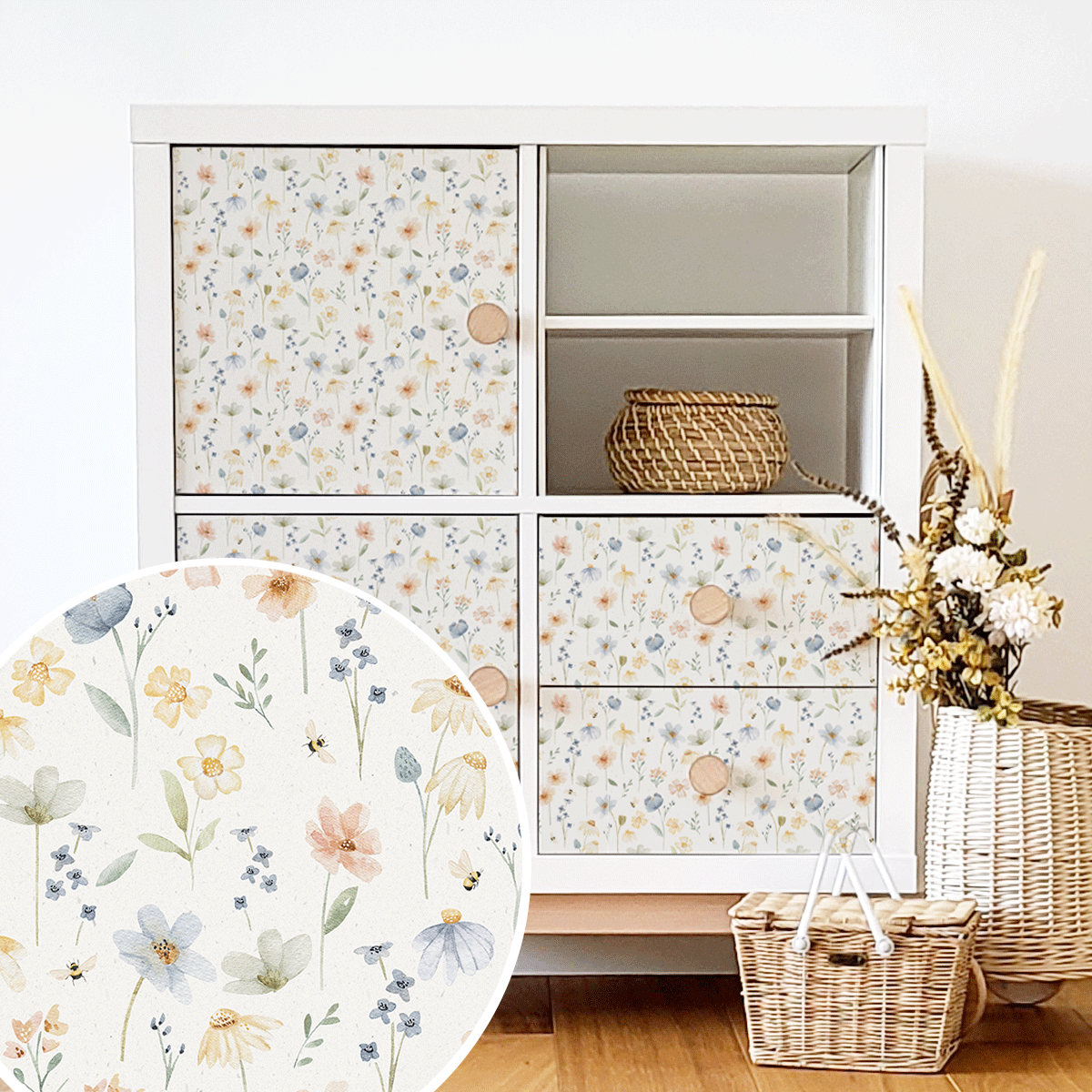 Furniture wrap - Wild Flowers