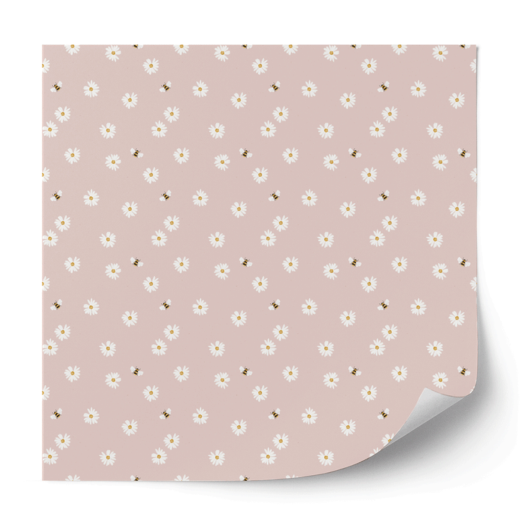 Furniture wrap - Daisies with Bees