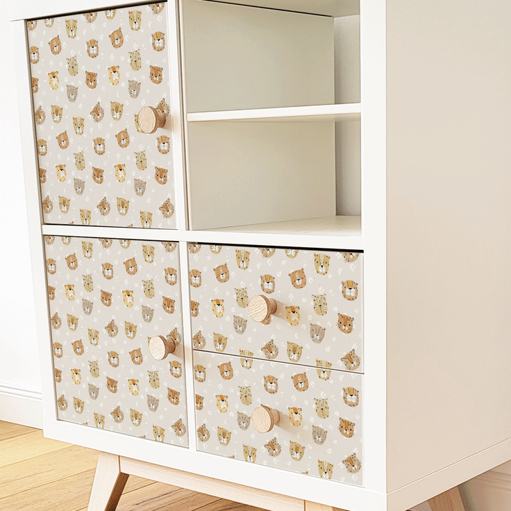Furniture wrap - Little Animals