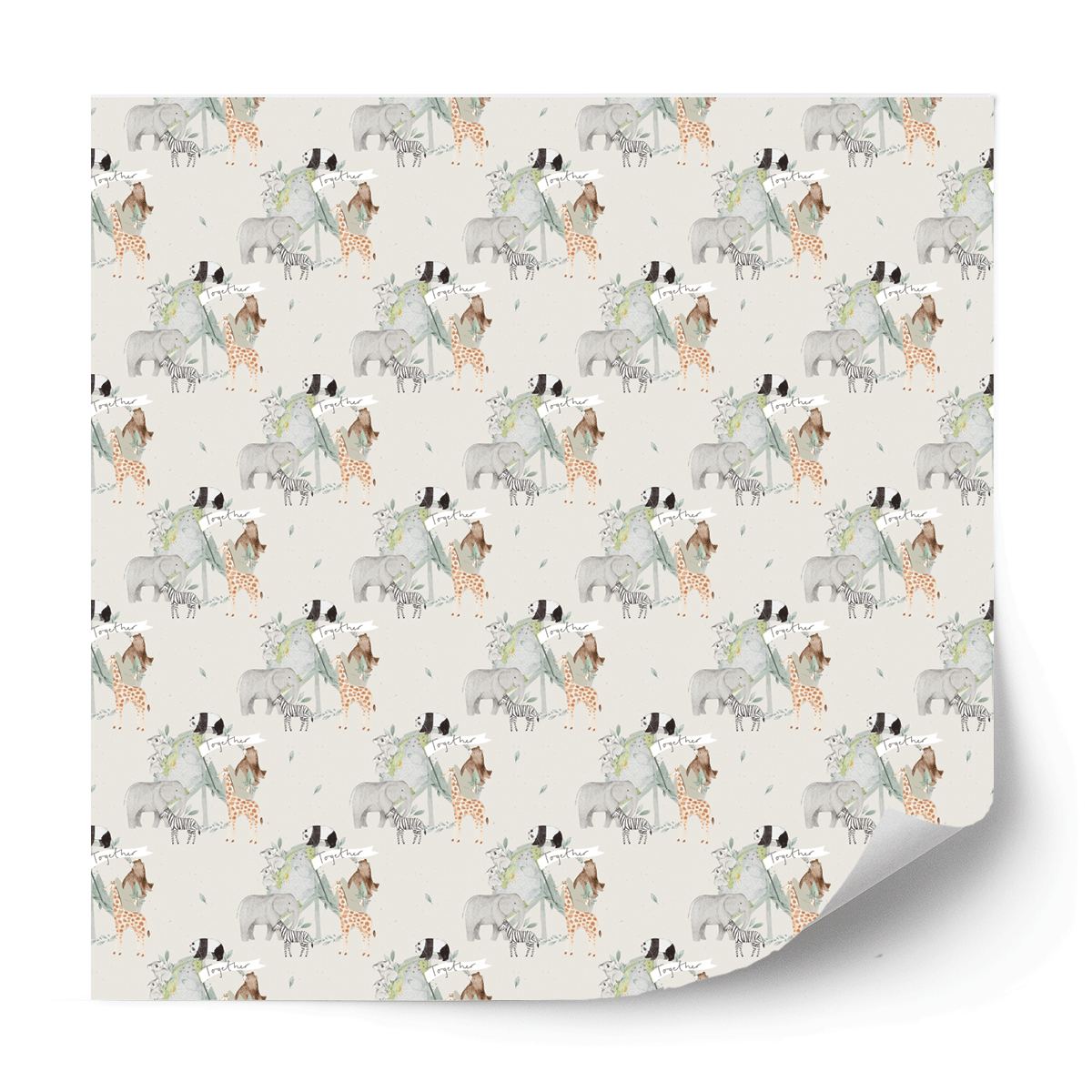 Furniture wrap - Animals of Peace