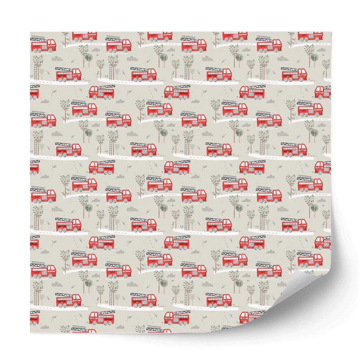 Furniture wrap - Firetruck Fun