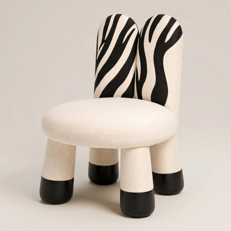 Safari Pattern Lounge Chair