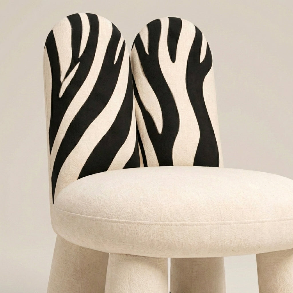 Safari Pattern Lounge Chair